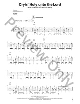 Cryin' Holy Unto The Lord Guitar and Fretted sheet music cover